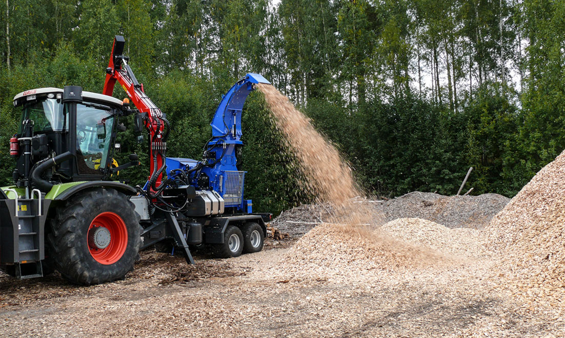 Bruks mobile chipper