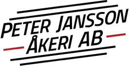 Logotype Peter Janssons Åkeri