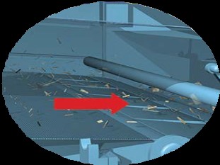 free swinging screen