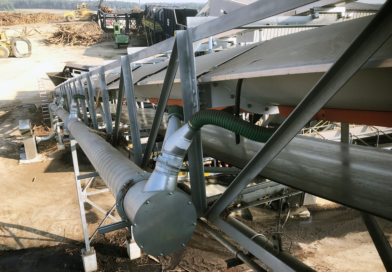 Bruks Siwertell air-cushioned conveyor