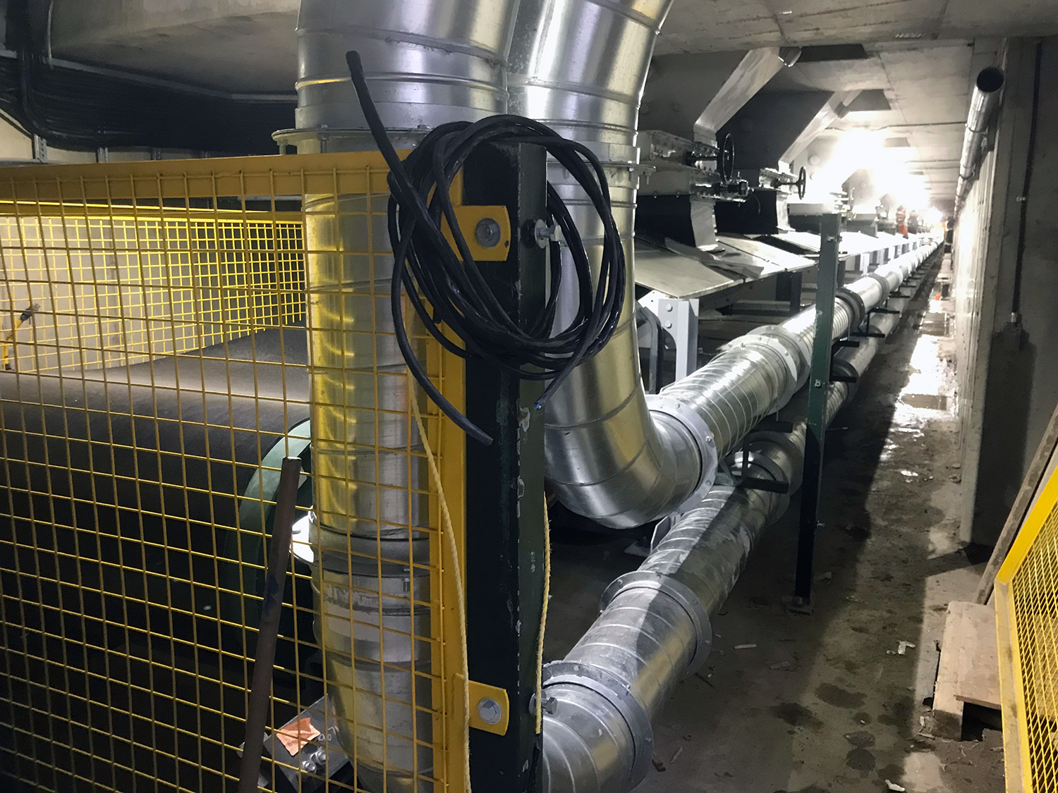 Bruks Siwertell conveyor system