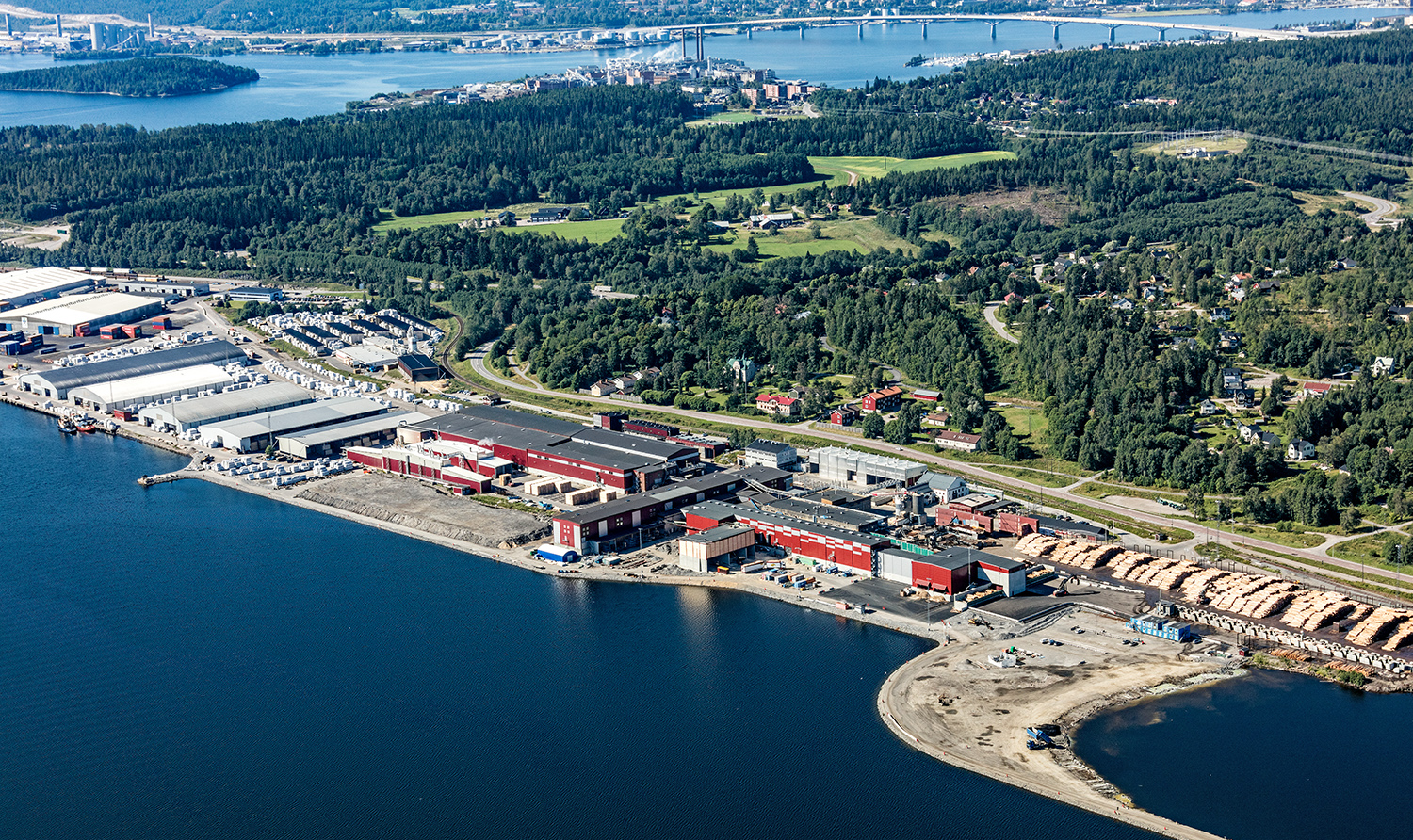Sawmill in Tunadal, Sweden