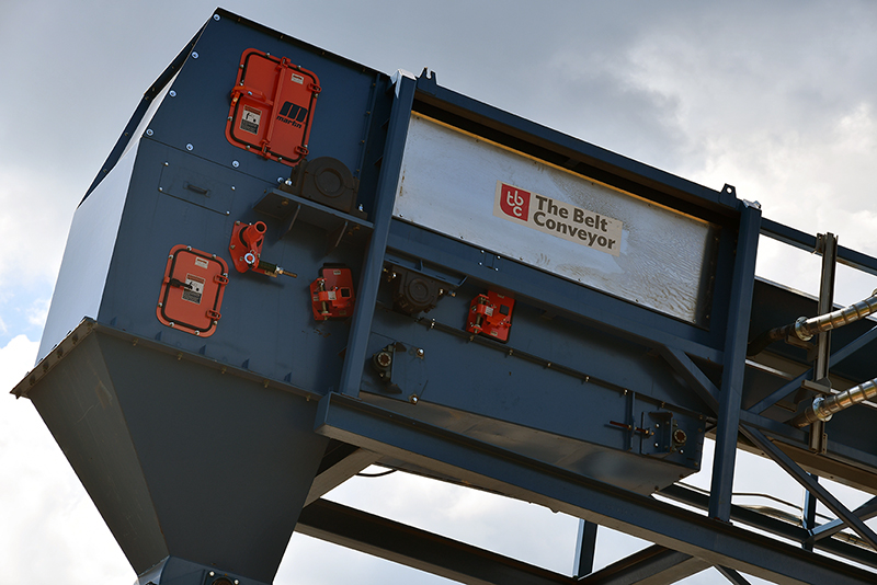 Bruks the belt conveyor