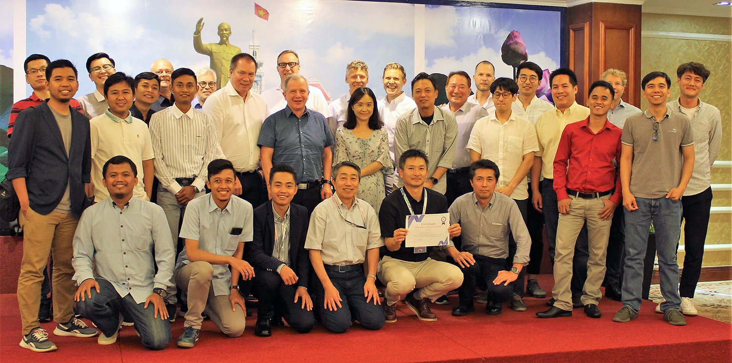 A group of people joining the seminar