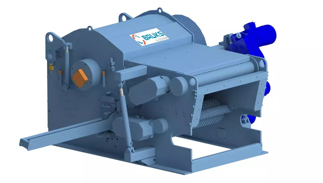 Bruks wood chipper