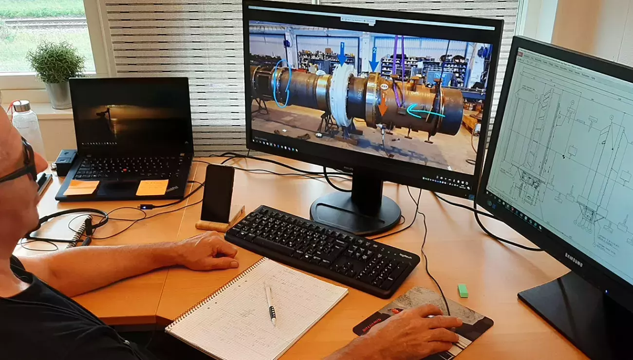 Bruks Siwertell remote service