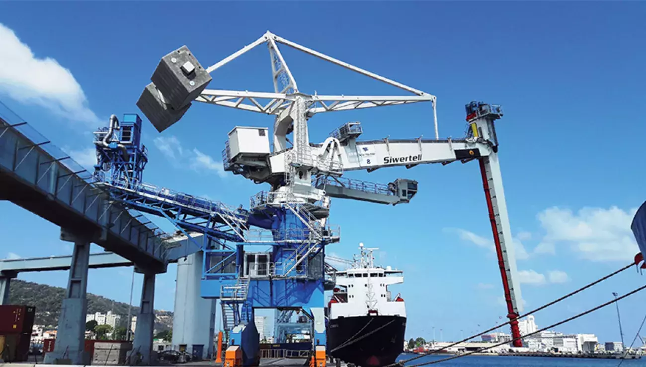 Siwertell continues ship unloader in Israel