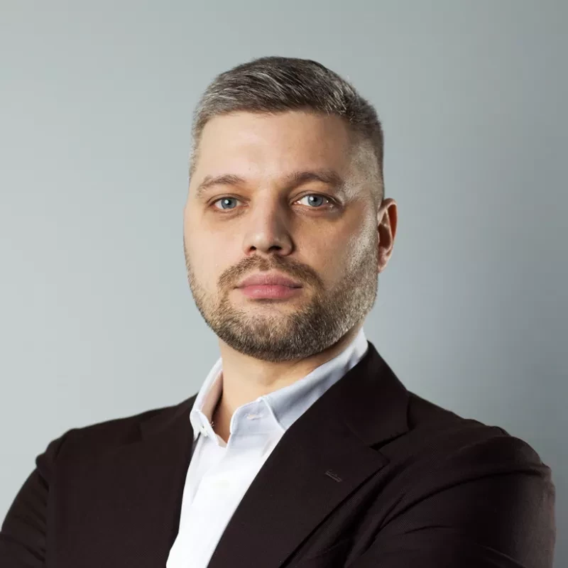 Portrait of man in white shirt and black blazer