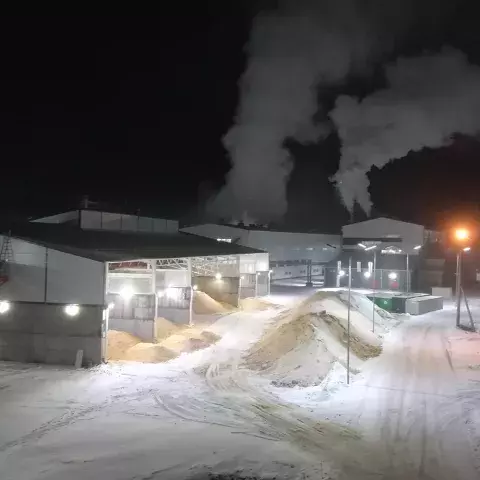 Wood processing Bruks Siwertell 