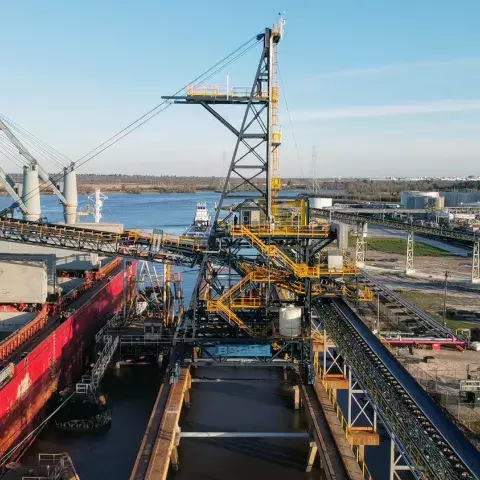 Bruks Siwertell terminal