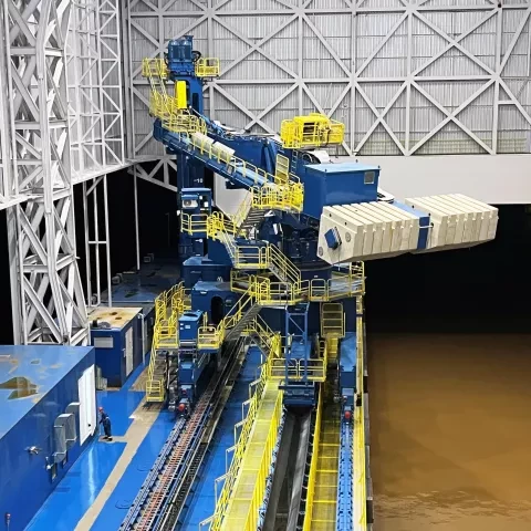 Siwertell Ship Unloader Brazil