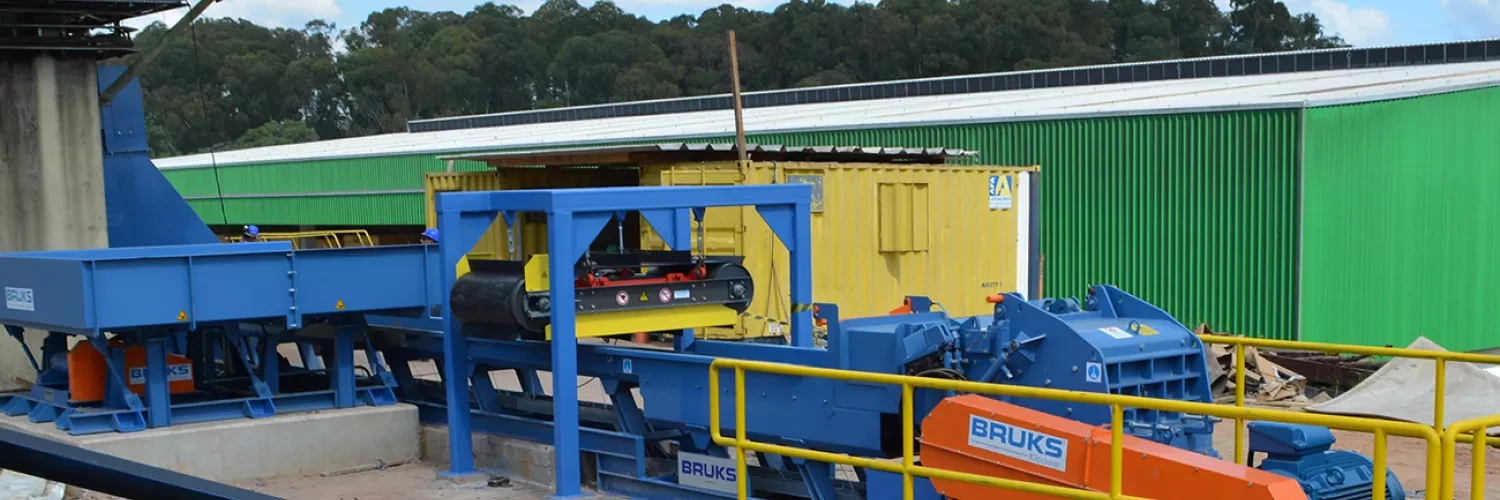 waste processing hammerhog horizontal bruks siwertell