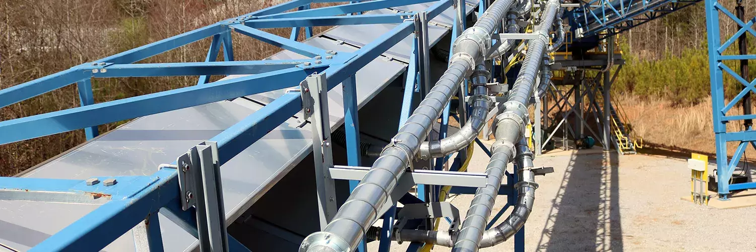 The belt conveyor