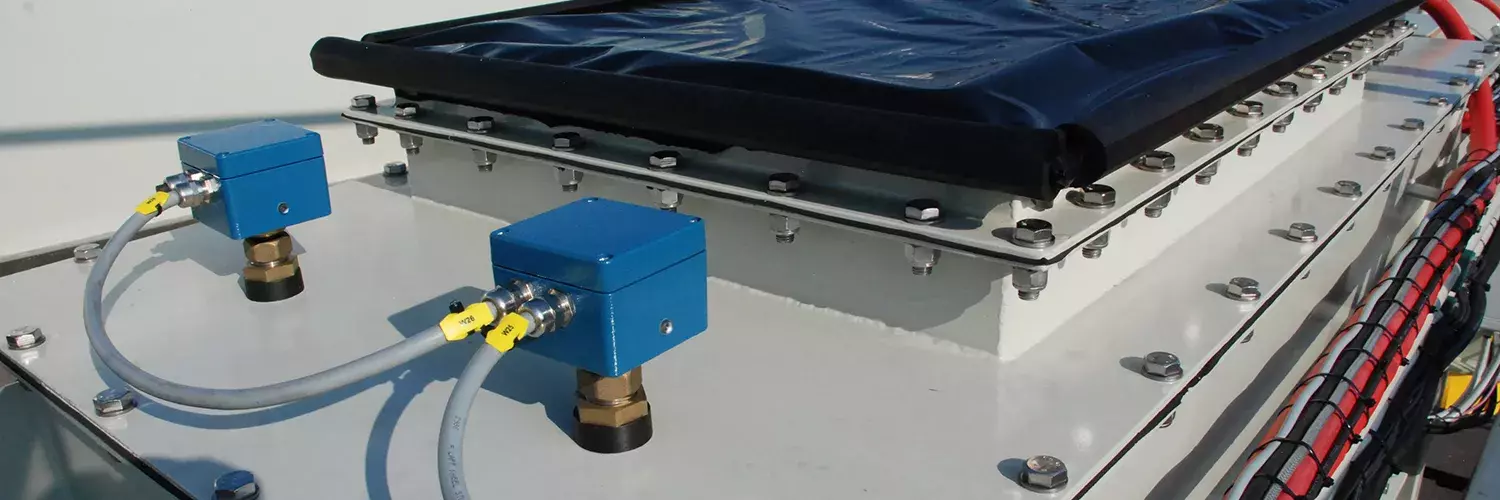 Safety system on a Siwertell road mobile unloader.