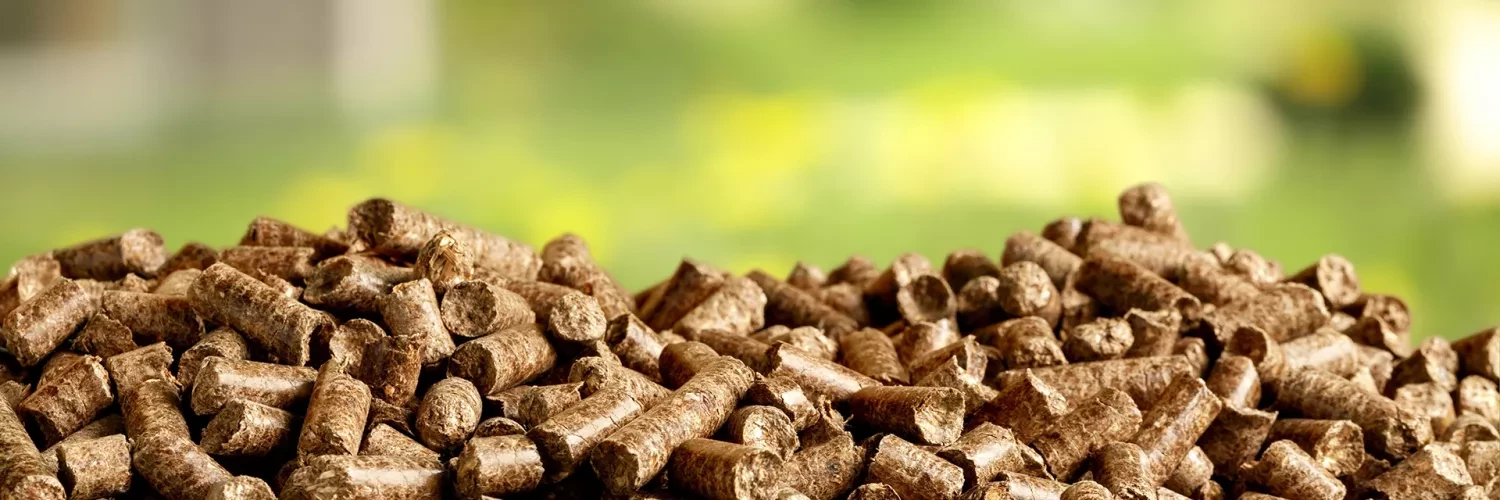 Bruks Siwertell handling woodpellets