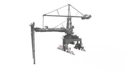 Siwertell shipunloader animation drybulk