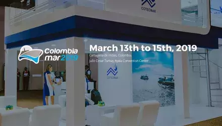 Event stand at Colombia mar 2019