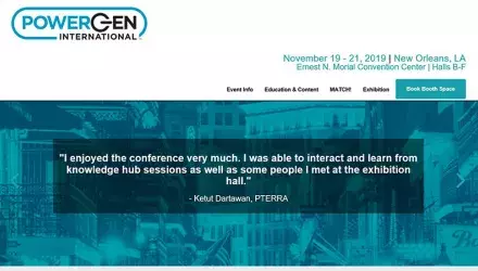 Powergen conference