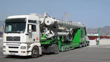 Siwertell mobile unloader