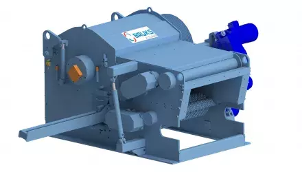 Bruks wood chipper