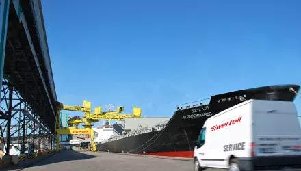 Bruks Siwertell service agreement