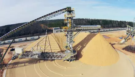 Bruks Siwertel Stacker recelaimer