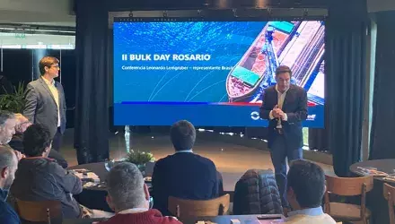 Bruks Siwertell event in Argentina
