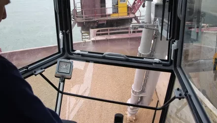 Siwertell ship unloader cabin