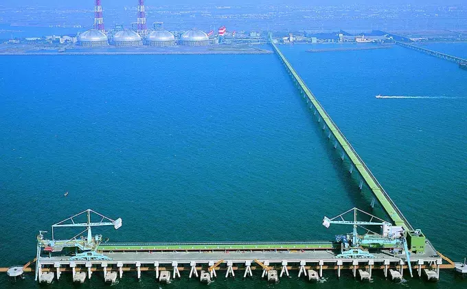 Siwertell Ship unloader for coal, Taiwan