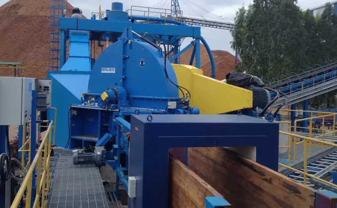 disc chipper horizontal fed bruks siwertell