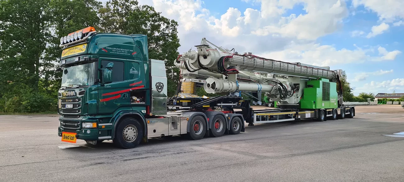 Siwertell road-mobile unloader 15 000 S