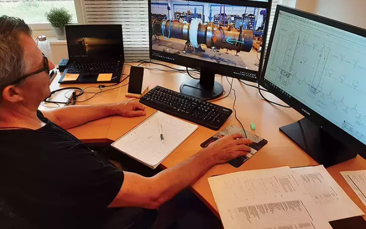 REMOTE EXPERT SERVICE: TROUBLE-SHOOTING AT A DISTANCE